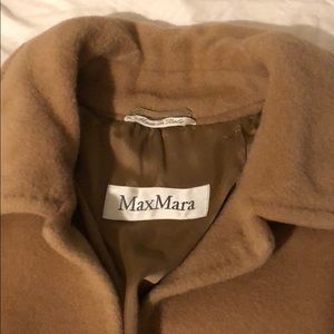 Max Mara Camel Coat.